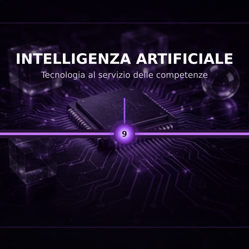 Intelligenza artificiale — tecnologia al servizio delle competenze